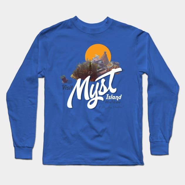 Visit Myst Long Sleeve T-Shirt by MindsparkCreative